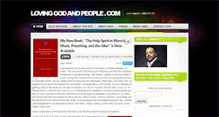 Desktop Screenshot of lovinggodandpeople.com